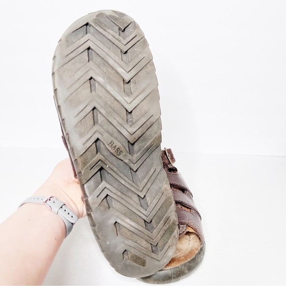 Vintage Y2K Dr. Martens Look Fisherman Leather Sandals Size 11 - Picture 4 of 5